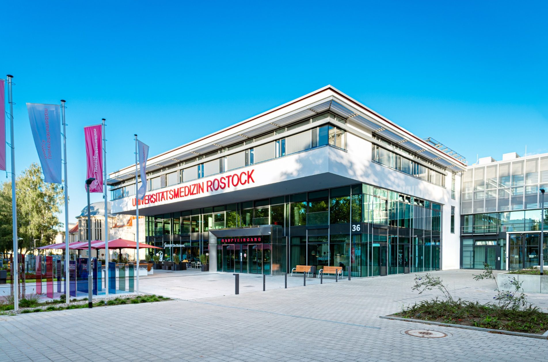 Haupteingang Schillingallee - Notaufnahme